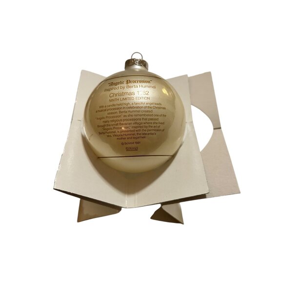 Vintage 1982 Angelic Procession Christmas Ornament By Berta Hummel - Picture 11 of 16